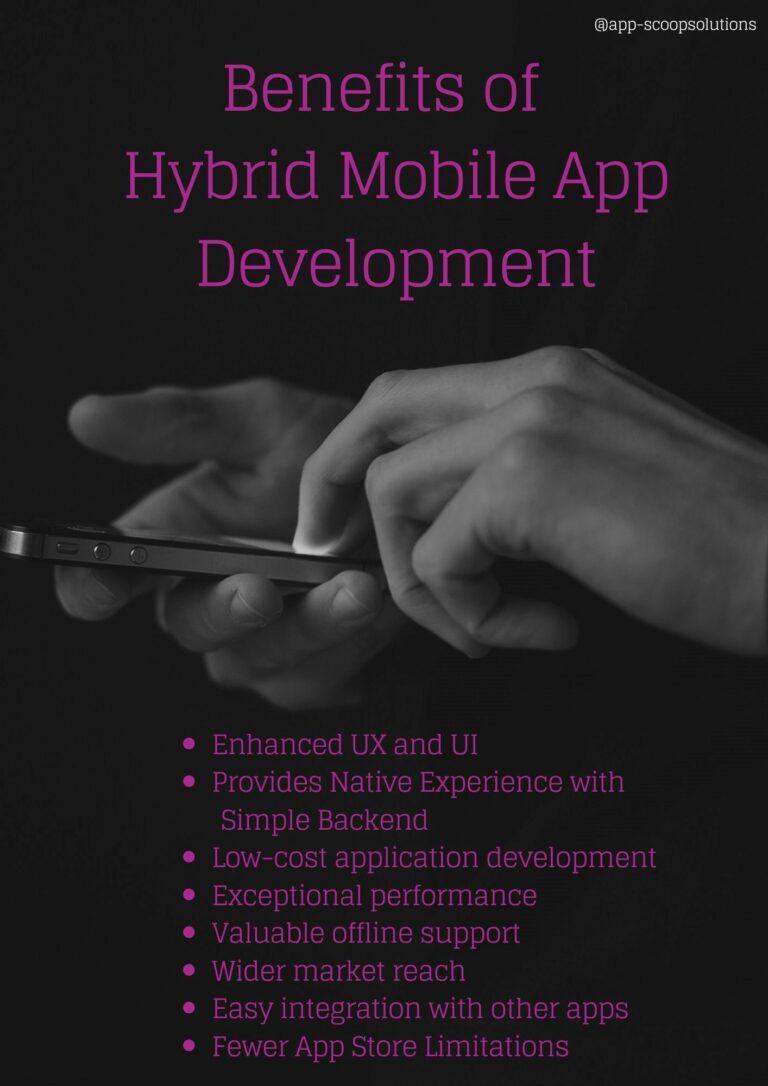 Hybrid mobile application